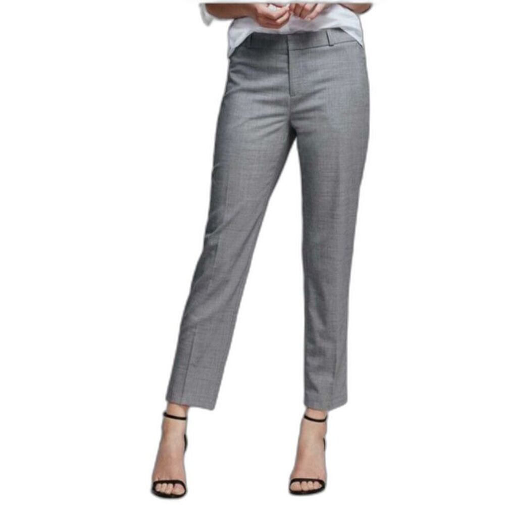 Banana Republic Women's NWT Light Gray Avery Mid-Rise Dress Pants Size 12